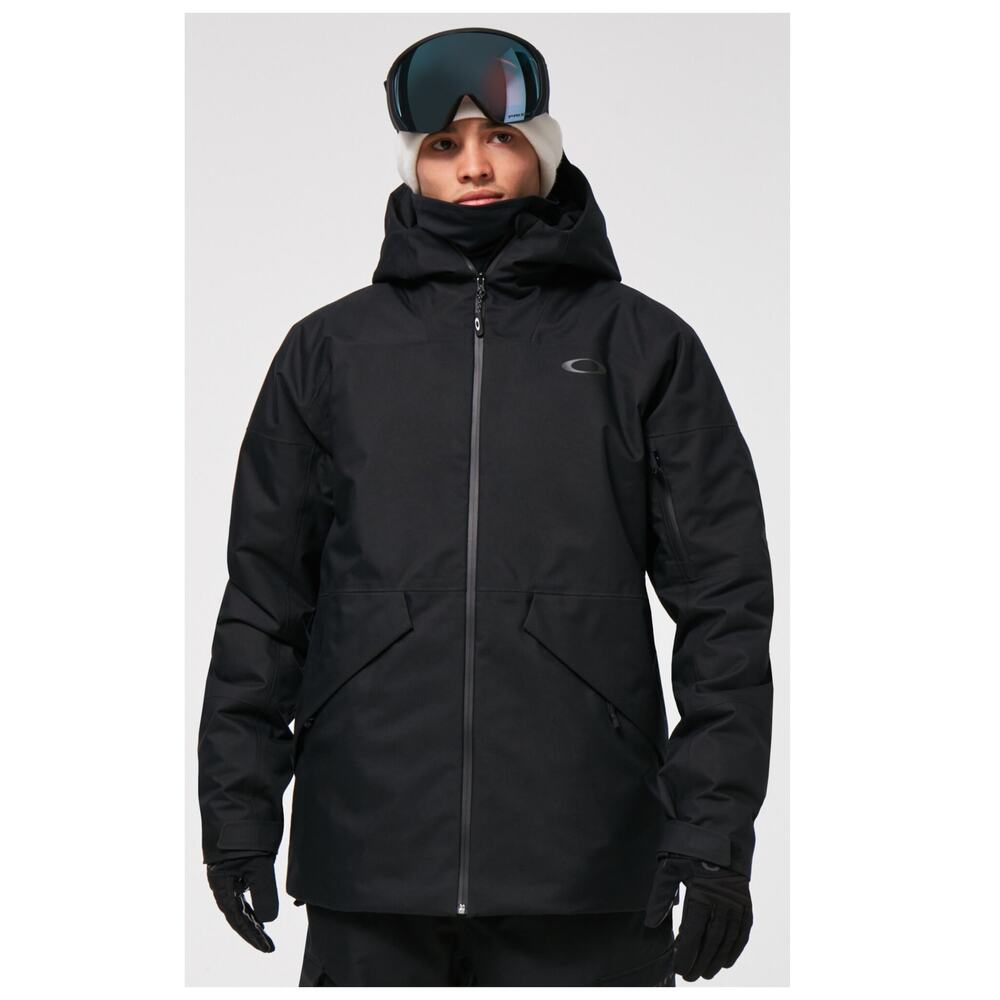 Oakley Cedar Ridge 4.0 BZI Ski Snow Jacket in Blackout Size XS
